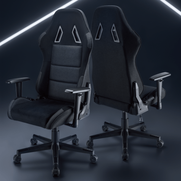 Игровое кресло LUMI CH09-19 Серый Черный photo 4