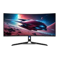 Monitor Lenovo Legion R34w-30 34" 4K 180 Hz / 0.5 ms / Black