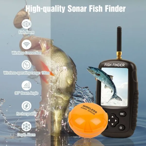 Sonar pentru pescuit Fish Finder XF88 36 m / 36 m photo 5
