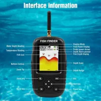 Sonar pentru pescuit Fish Finder XF88 36 m / 36 m photo 6