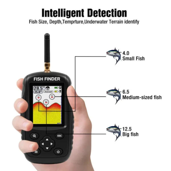 Sonar pentru pescuit Fish Finder XF88 36 m / 36 m photo 8