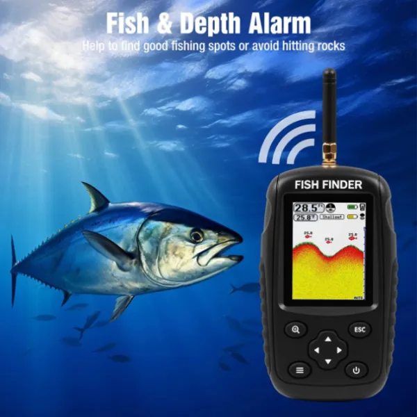 Sonar pentru pescuit Fish Finder XF88 36 m / 36 m photo 9