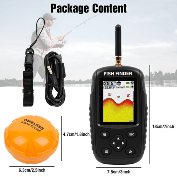 Sonar pentru pescuit Fish Finder XF88 36 m / 36 m photo 11