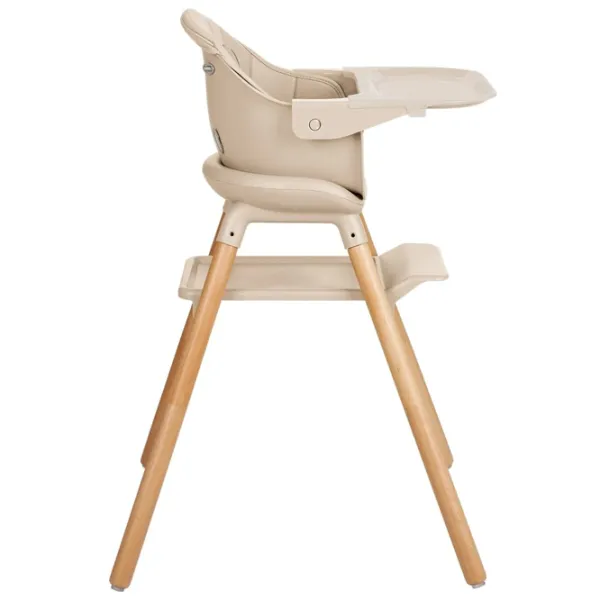 Scaun de masă Kikka Boo Woody 2024 (KB.221824) / 6 luni / Beige  photo 8