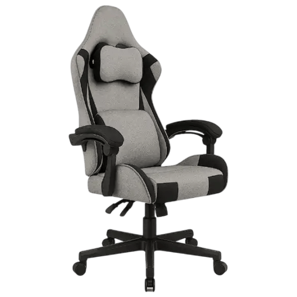 Игровое кресло LUMI CH09-18 Черный Серый photo 1
