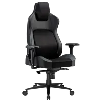 Scaun Gaming LUMI CH06-39 Gray Black photo 5
