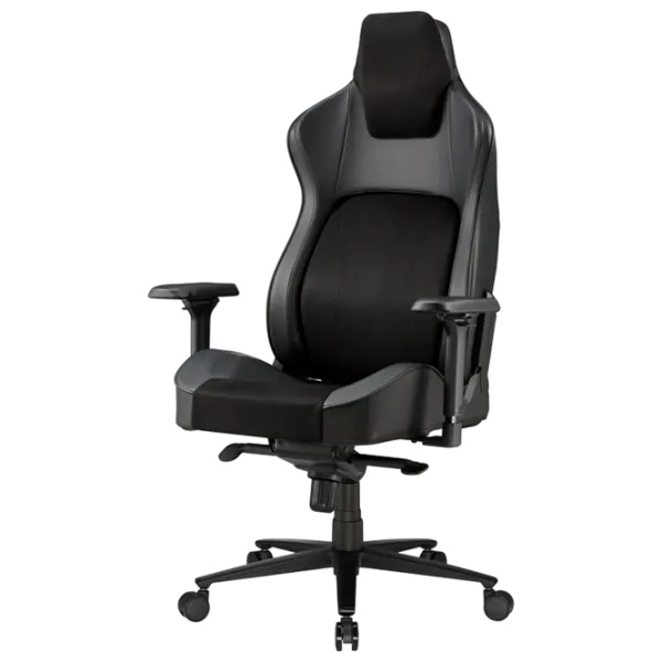Игровое кресло LUMI CH06-39 Серый Черный photo 6