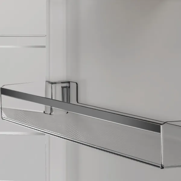 Frigider Whirlpool WHK 26363 XP6E cu congelator jos 316 l / 186.5 cm / Inox photo 4