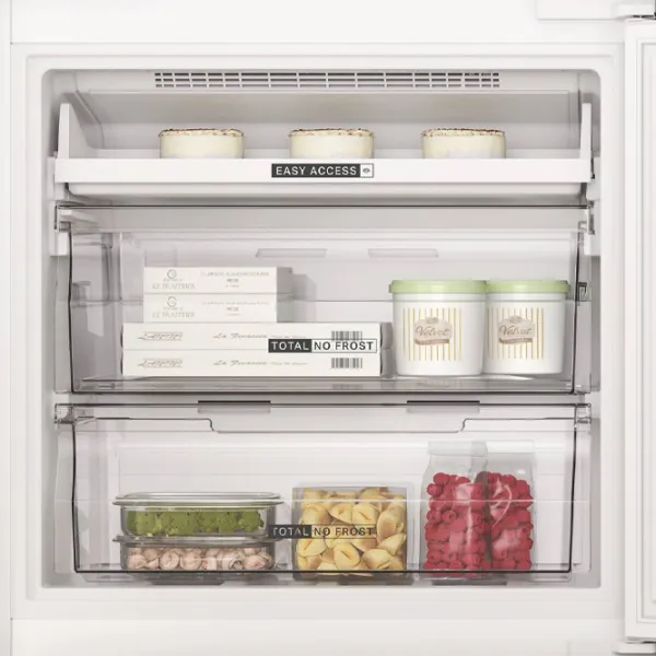 Frigider Whirlpool WHK 26363 XP6E cu congelator jos 316 l / 186.5 cm / Inox photo 8