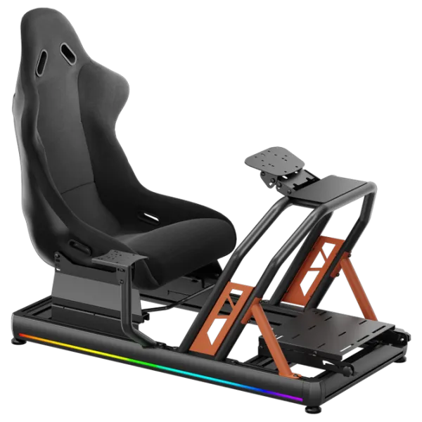 Игровое кресло LUMI LRS08-BS02-KP01 Оранжевый Черный photo 1