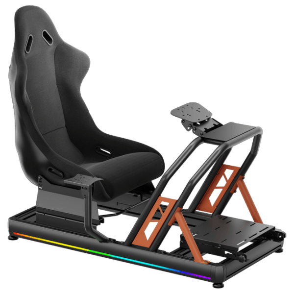 Игровое кресло LUMI LRS08-BS02-KP01 Оранжевый Черный photo 1