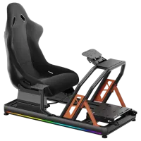Игровое кресло LUMI LRS08-BS02-KP01 Оранжевый Черный