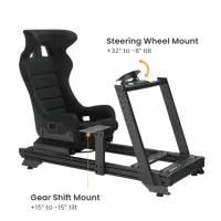 Scaun Gaming LUMI LRS16-BS04 Gray Black photo 4