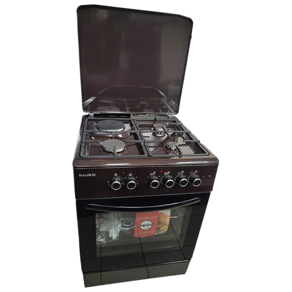 Плита Bauer TE 6631 BICT Комбинированная/ Коричневый/  photo 1