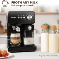 Aparat de cafea Breville VCF183X Manual (cu cupă) / 2.8 l / Black photo 4