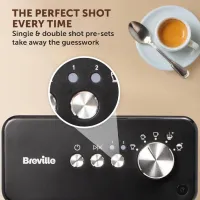 Aparat de cafea Breville VCF183X Manual (cu cupă) / 2.8 l / Black photo 5