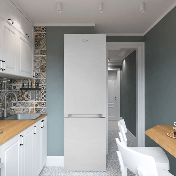 Frigider Ozon OZ-SN286MFW-EU cu congelator jos 288 l / 180 cm / White photo 3