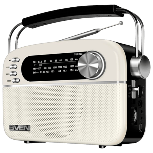 Radio portabil Sven SRP-505 3 W/ White photo 1
