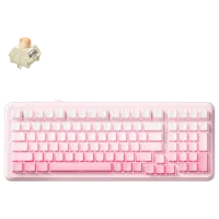 Tastatură Mchose K99 V2 Fără fir / Pink photo 2