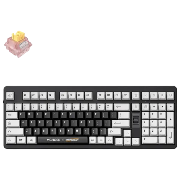 Клавиатура Mchose x Unbox Therapy UT98 Беспроводные / Черный photo 2