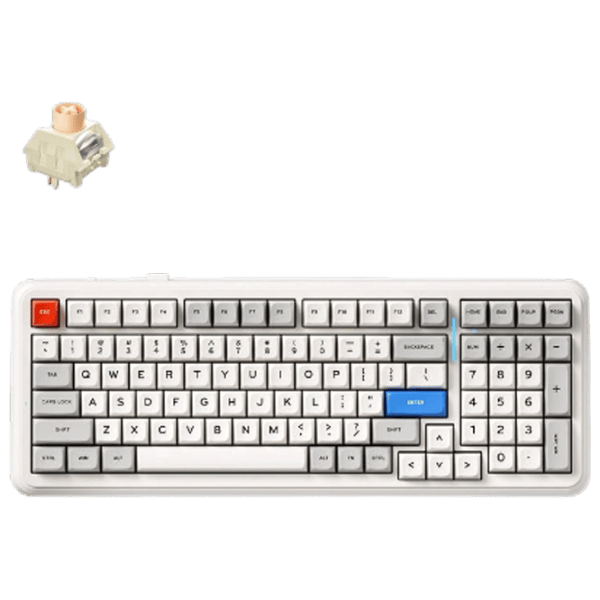 Клавиатура Mchose K99 V2 Беспроводные / Белый photo 2