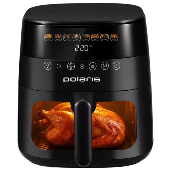 Аэрогриль Polaris PAF 6003W 1800 Вт / Черный photo 1