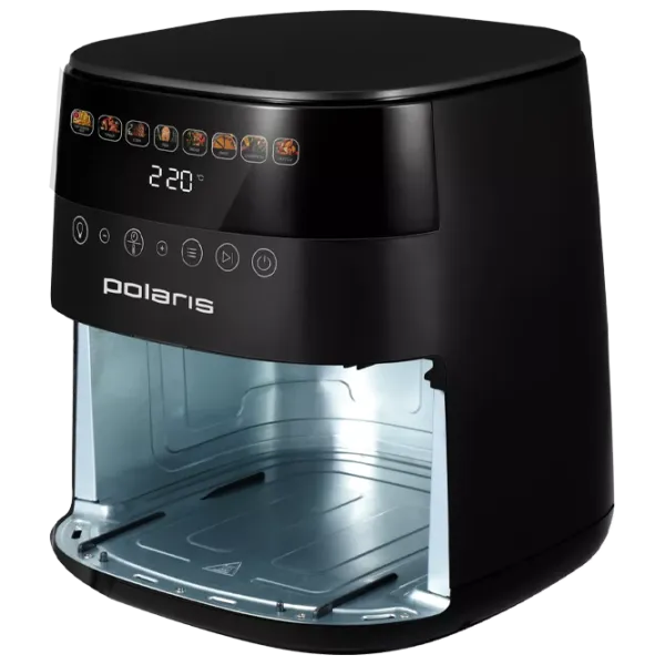 Аэрогриль Polaris PAF 6003W 1800 Вт / Черный photo 3