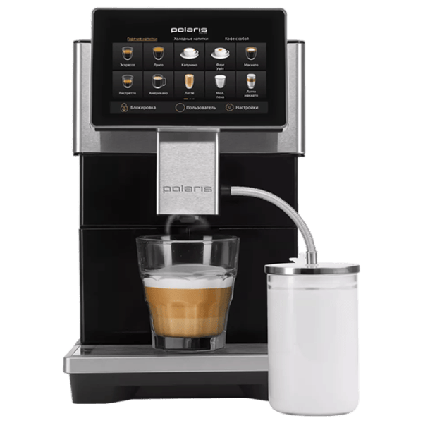Aparat de cafea Polaris PACM 2081AC Automată / 1.5 l / Black photo 1