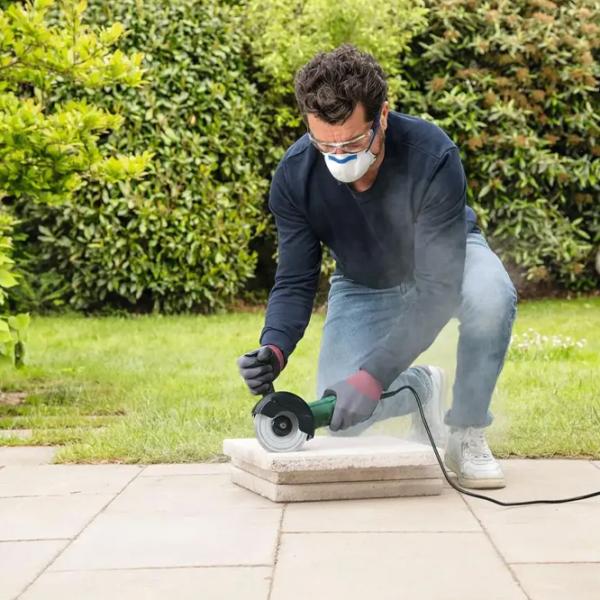 Шлифовальная машина Bosch B06033E2100 Угловая / 850 Вт / Зеленый photo 4