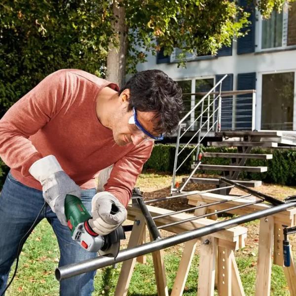 Шлифовальная машина Bosch B06033E2100 Угловая / 850 Вт / Зеленый photo 5