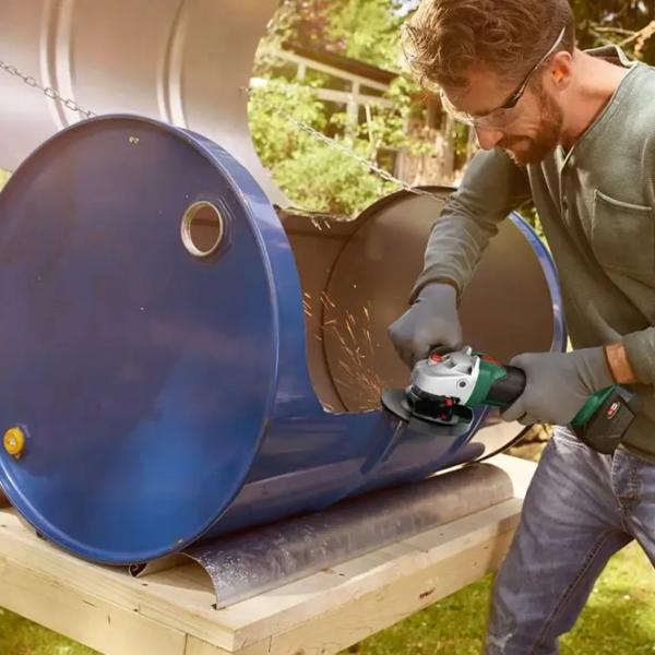 Шлифовальная машина Bosch B06033E5100 Угловая / / Зеленый photo 2
