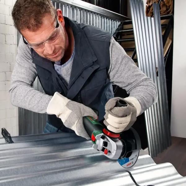 Шлифовальная машина Bosch B06033E5100 Угловая / / Зеленый photo 4