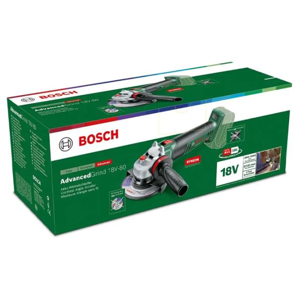 Шлифовальная машина Bosch B06033E5100 Угловая / / Зеленый photo 5