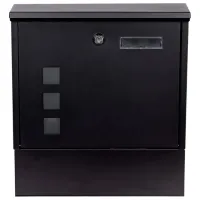  Cutie poștală HPB2210-GS Modern Home Oțel / Black