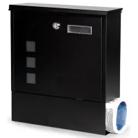 Почтовый ящик HPB2210-GS Modern Home Cталь / Черный photo 3