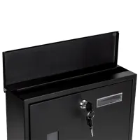 Почтовый ящик HPB2210-GS Modern Home Cталь / Черный photo 4