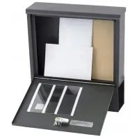 Почтовый ящик HPB2210K-GS Modern Home Cталь / Антрацит photo 4