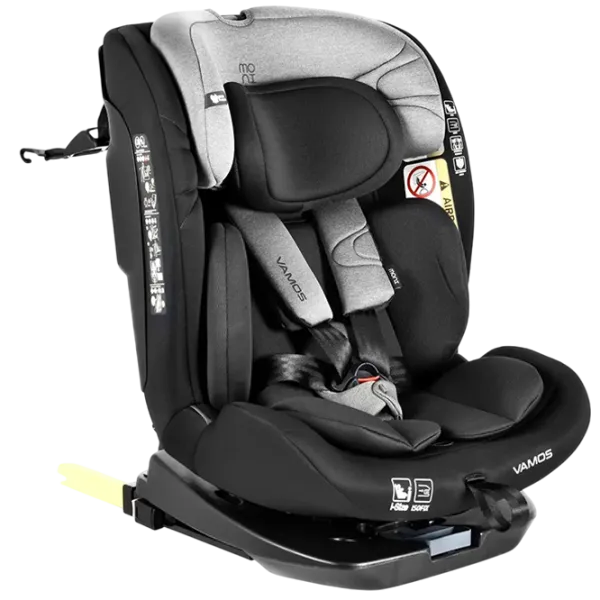Scaun auto Moni Vamos  0 luni - 12 ani / 36 kg / Stone Gray photo 1