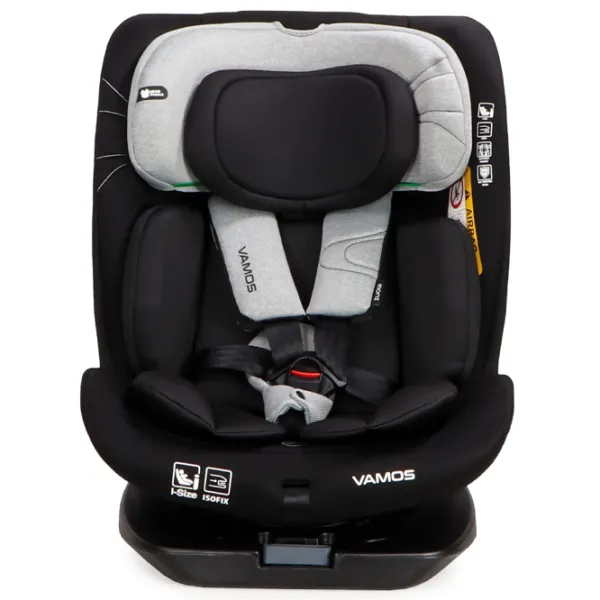Scaun auto Moni Vamos  0 luni - 12 ani / 36 kg / Stone Gray photo 2