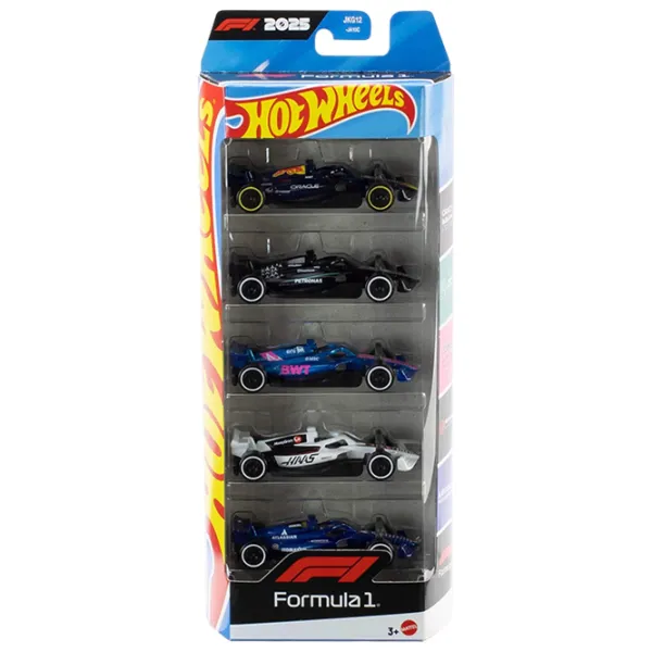 Set de mașini Hot Wheels Formula 1 JLN11  / / Multicolor photo 2