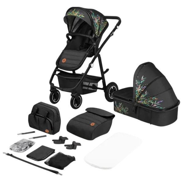 Cărucior pentru copil Lionelo Amber LN.105971/ Black photo 3