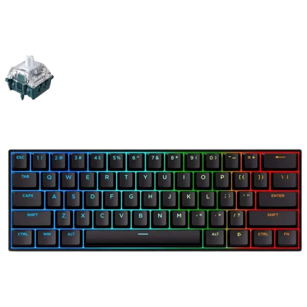 Клавиатура Mchose Ace 60 Pro Проводная / Черный photo 2