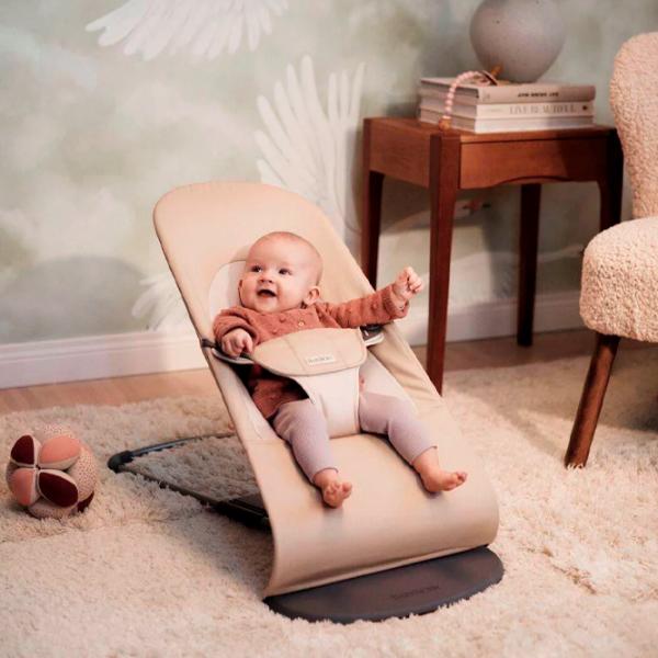 Балансир BabyBjorn Balance Soft Woven 0 лет - 2 года / Бежевый photo 3