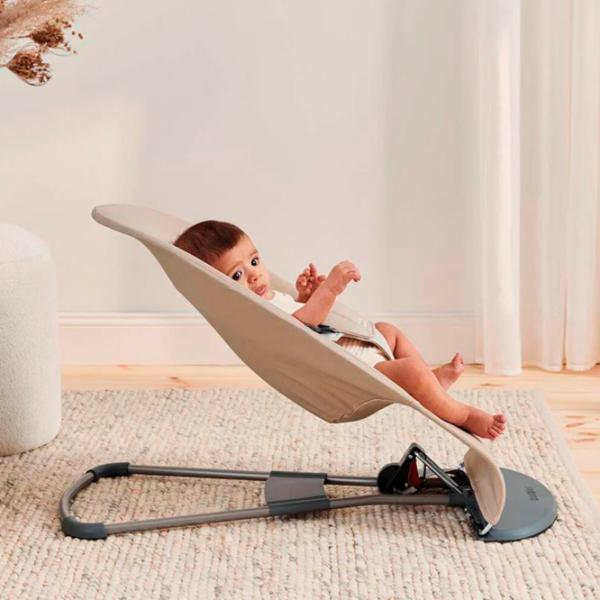 Балансир BabyBjorn Balance Soft Woven 0 лет - 2 года / Бежевый photo 4