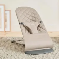 Balansor BabyBjorn Bliss Woven C-Quilt 0 ani - 2 ani / Gray photo 4
