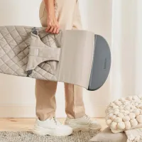 Balansor BabyBjorn Bliss Woven C-Quilt 0 ani - 2 ani / Gray photo 7