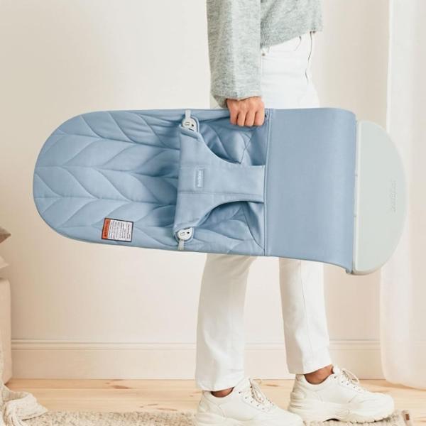 Балансир BabyBjorn Bliss Woven Petal Quilt 0 лет - 2 года / Синий photo 4