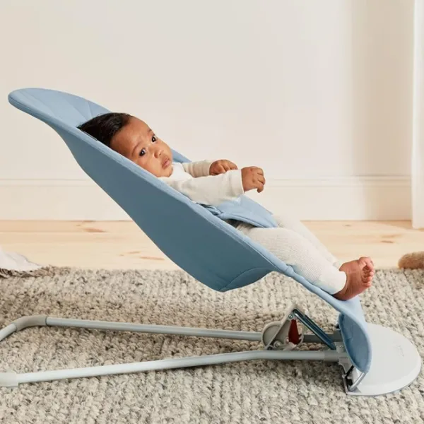 Балансир BabyBjorn Bliss Woven Petal Quilt 0 лет - 2 года / Синий photo 7