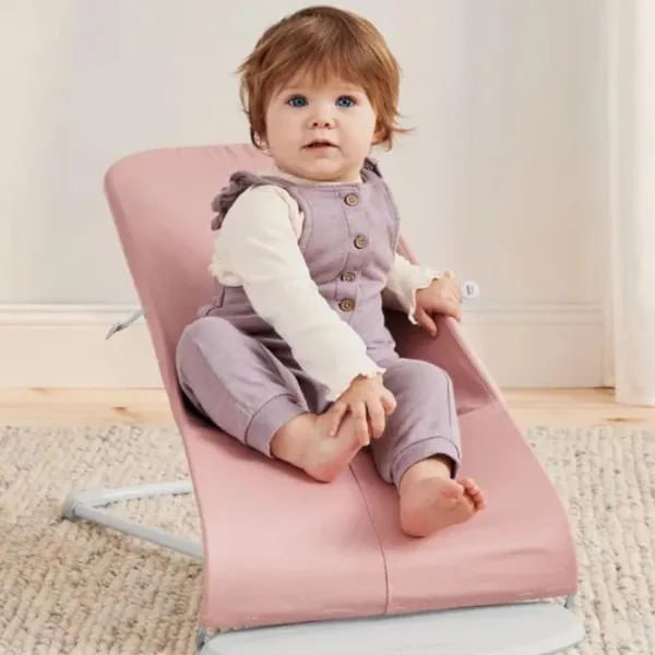 Balansor BabyBjorn Bliss 3D jersey 0 ani - 2 ani / Pink photo 4