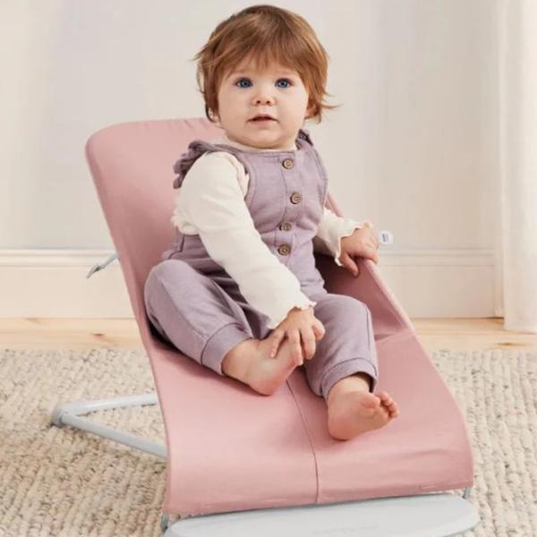 Balansor BabyBjorn Bliss 3D jersey 0 ani - 2 ani / Pink photo 4